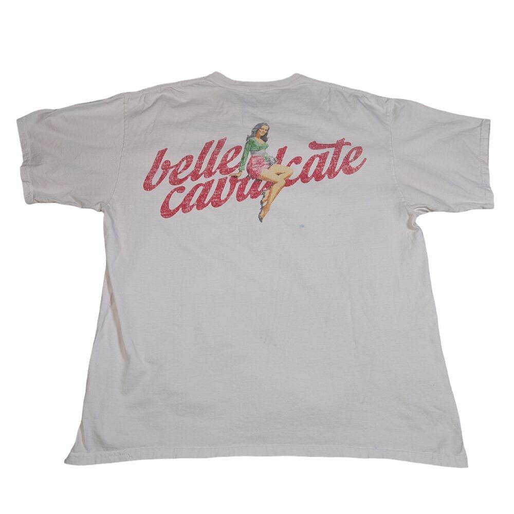 1971 Italia Bella Macchine Graphic T-Shirt Off White Size 2XL - Picture 2 of 10